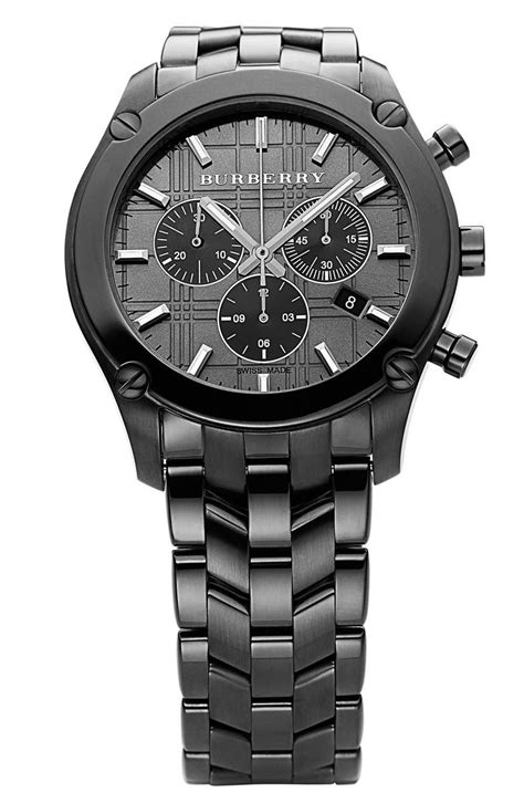 burberry mens stainless watch|nordstrom burberry watch.